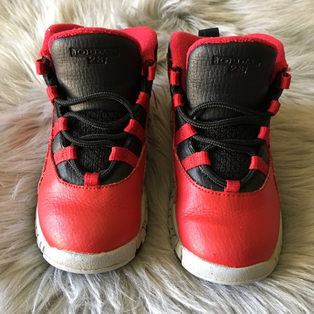 ❗️Toddler Boy Nike Air Jordan Retro 10 Shoes❗️ - Picture 3 of 5